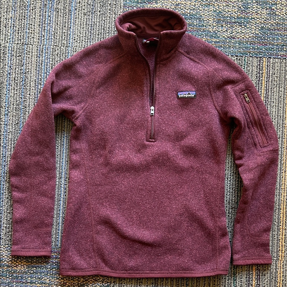 Patagonia Womens’ Better Sweater 3/4 Zip Pullover Fleece - EUC!!!